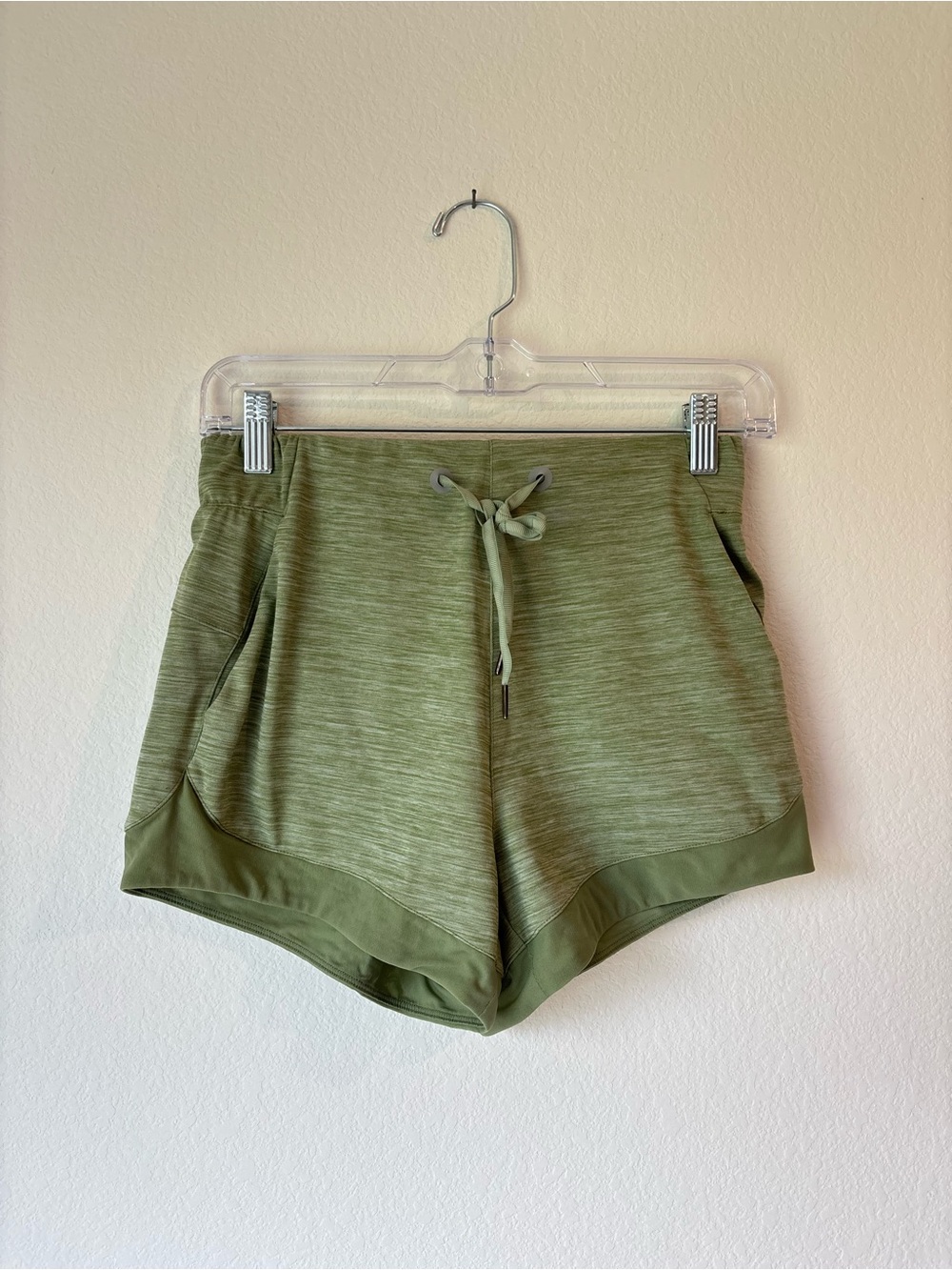 Green workout Shorts